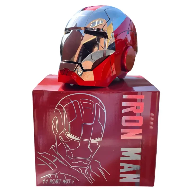 realistic iron man helmet